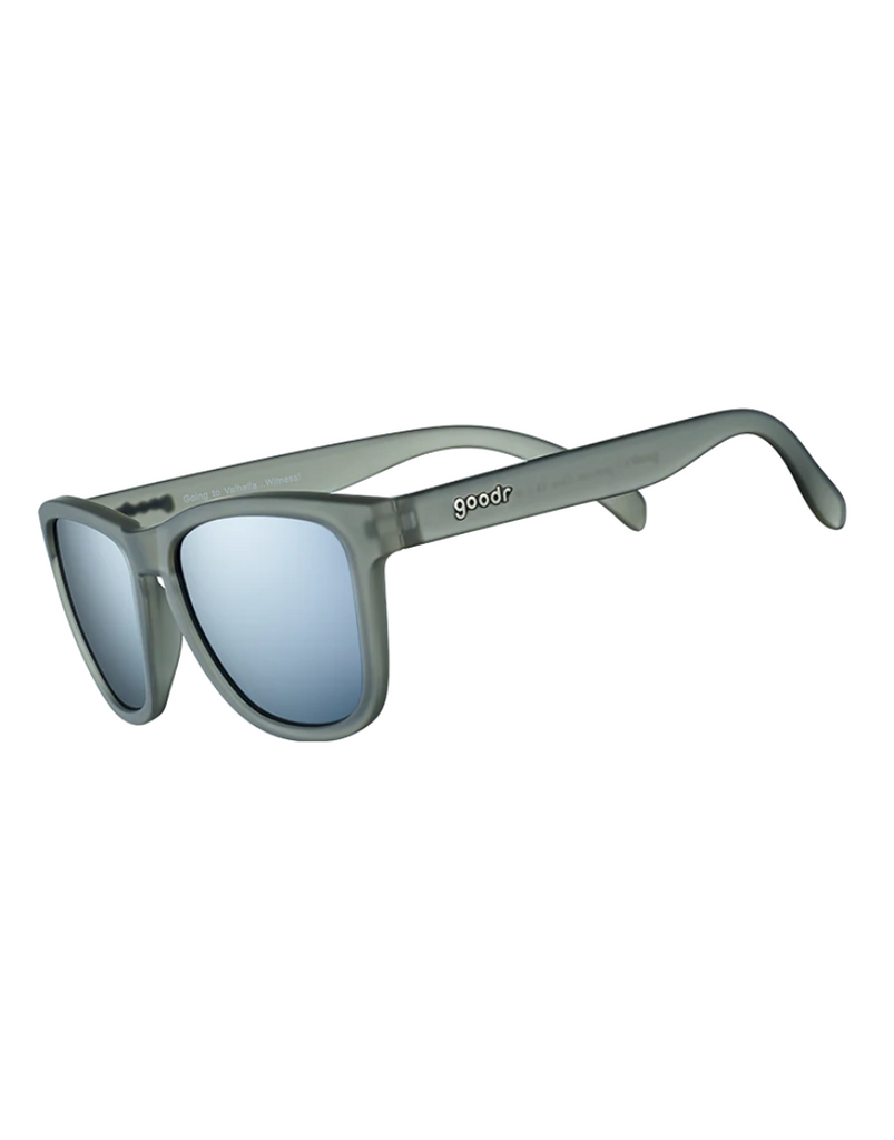 Goodr Going to Valhalla Witness! Running Sunglasses :Grey