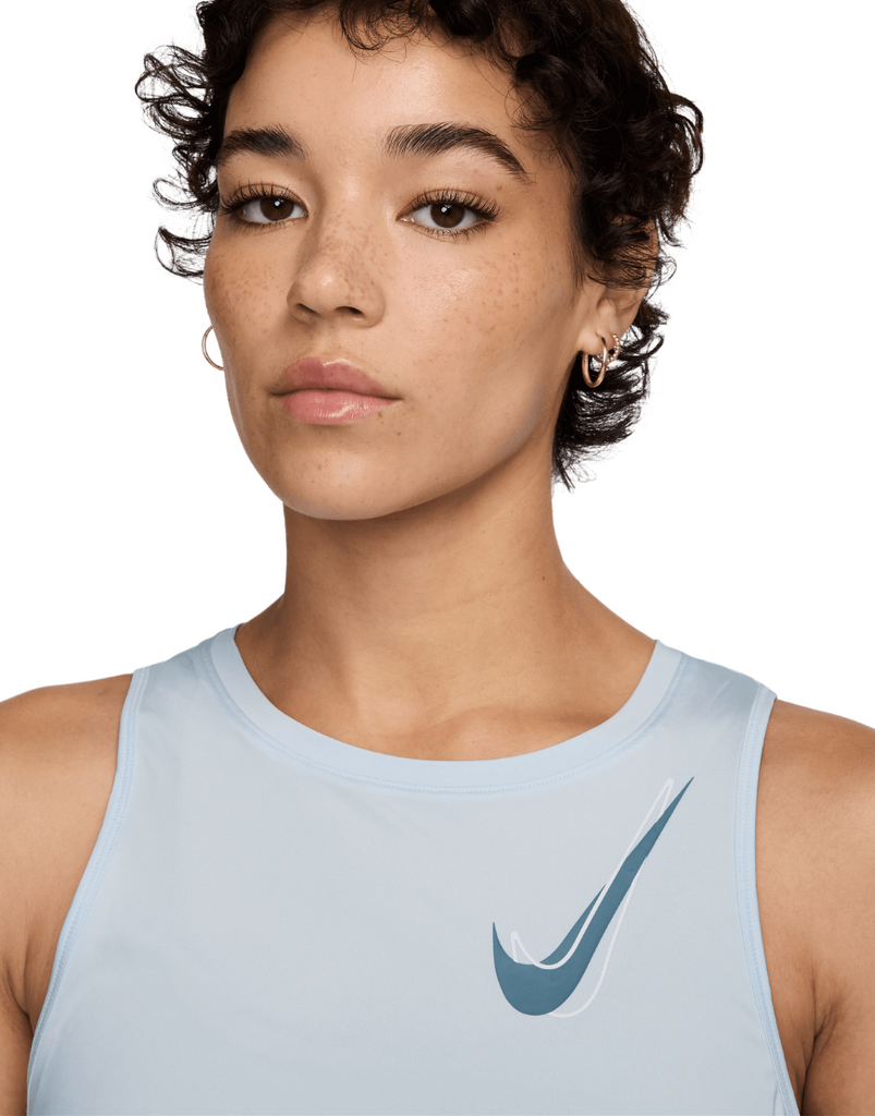 Women's Nike One Dri-FIT Running Tank Top :Blue Tint – iRUN Singapore