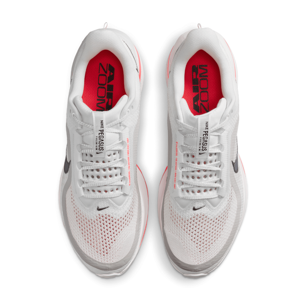 Men's Nike Pegasus Premium :Summit White Bright Crimson – iRUN