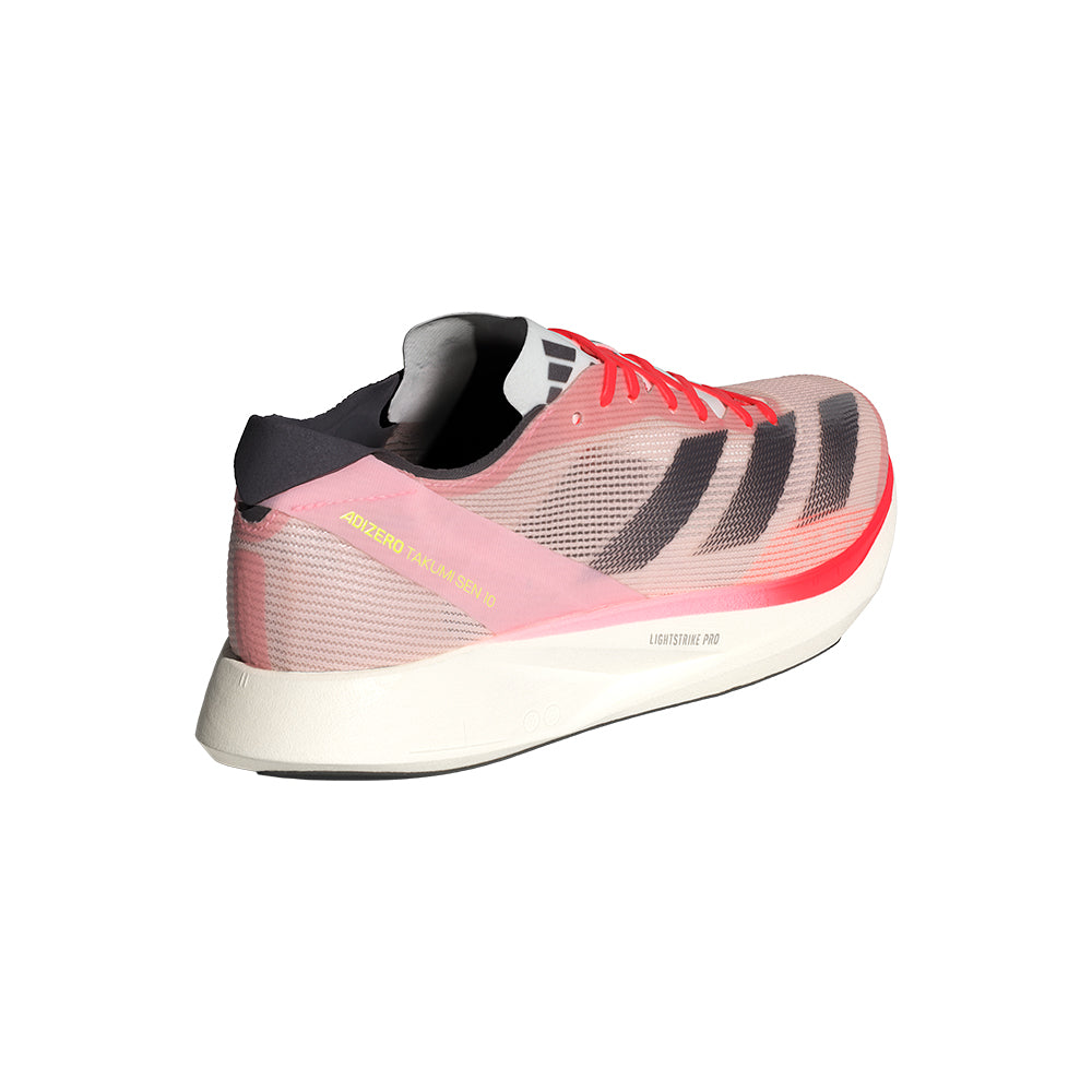 Women's Adidas Adizero Takumi Sen 10 Shoes :Pink Spark I Aurora