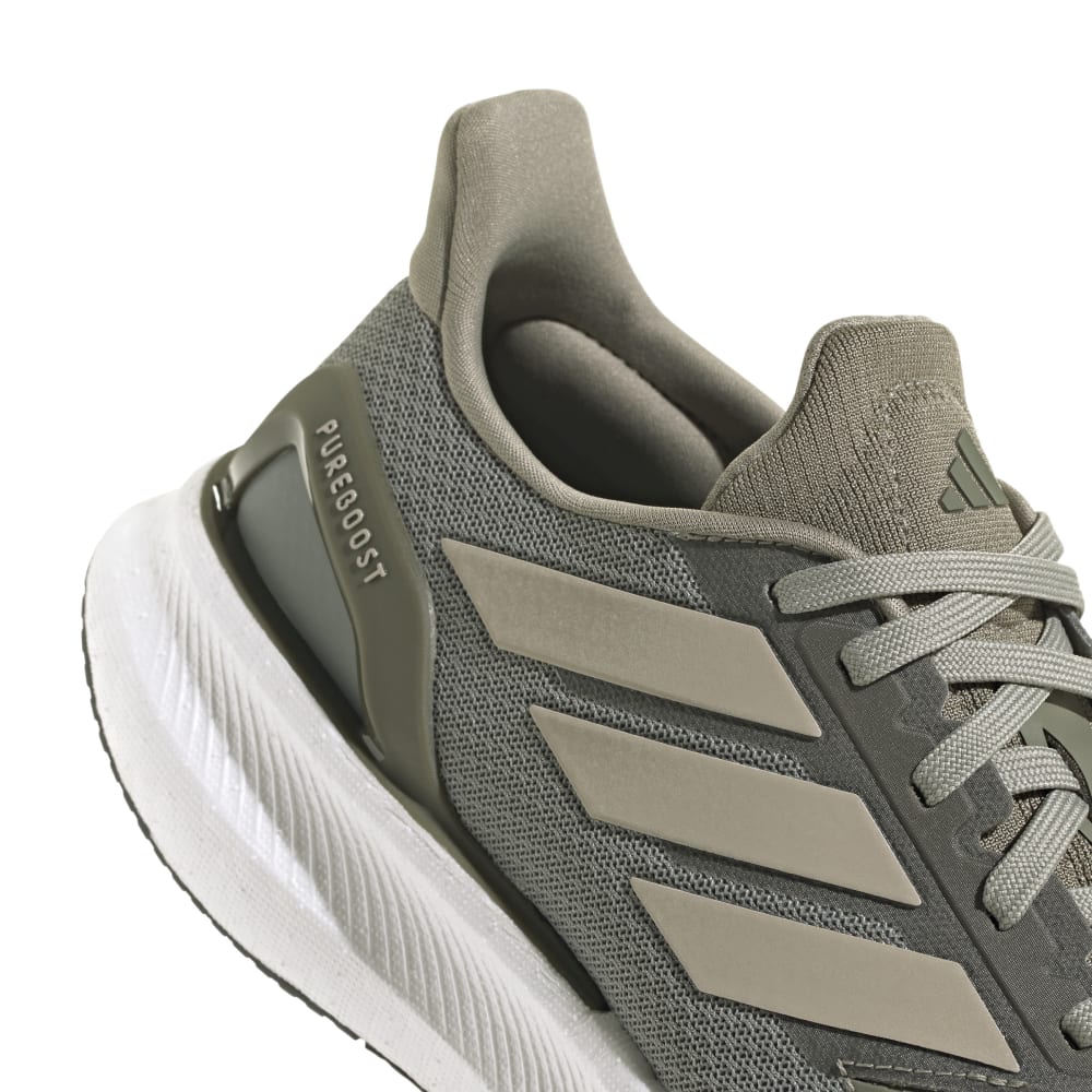 Men's Adidas Pureboost 5 Running Shoes :Olive – iRUN Singapore