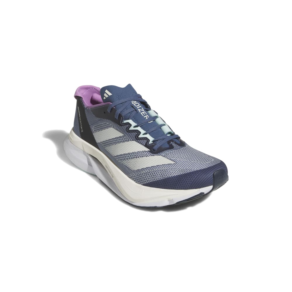 Women's Adidas Adizero Boston 12 Running Shoes :Ink – iRUN Singapore
