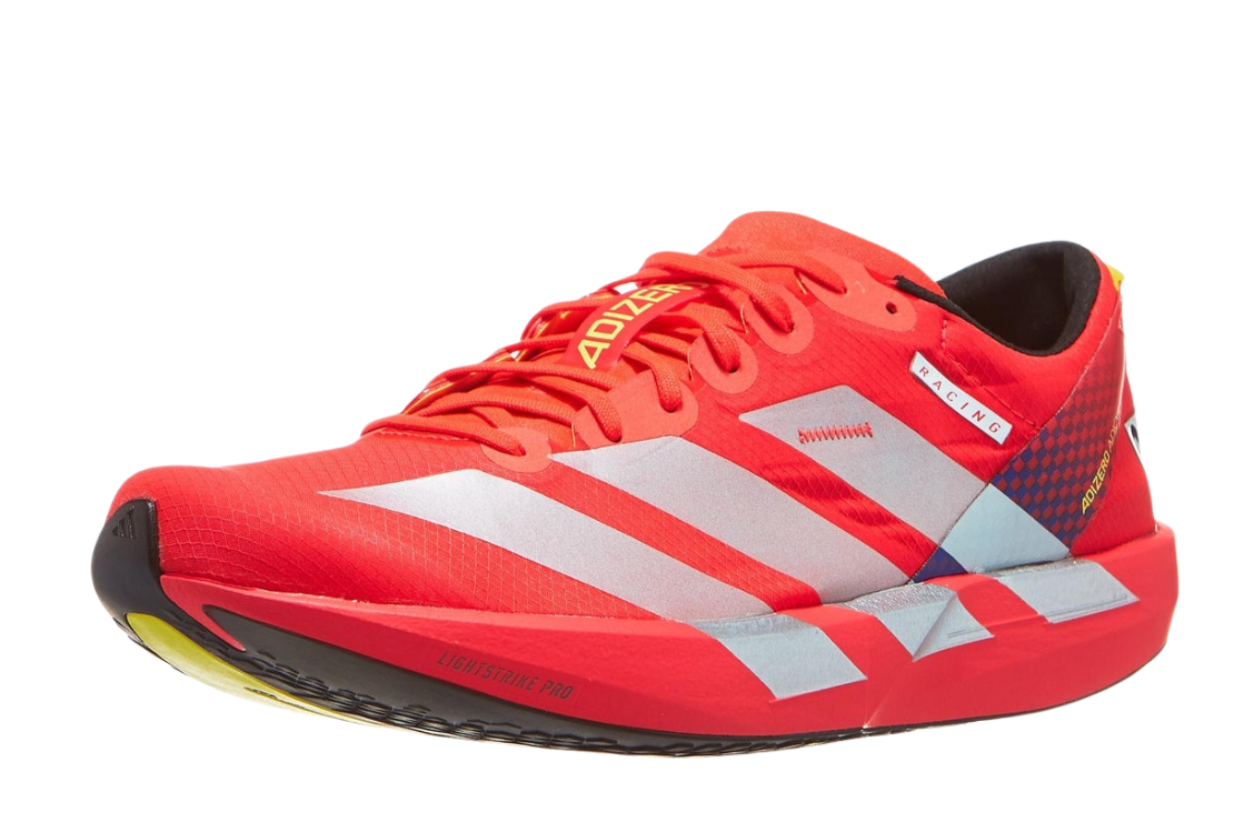 Adizero Adios 9 Men's :Lucid Red | Cloud White  iRUN Singapore
