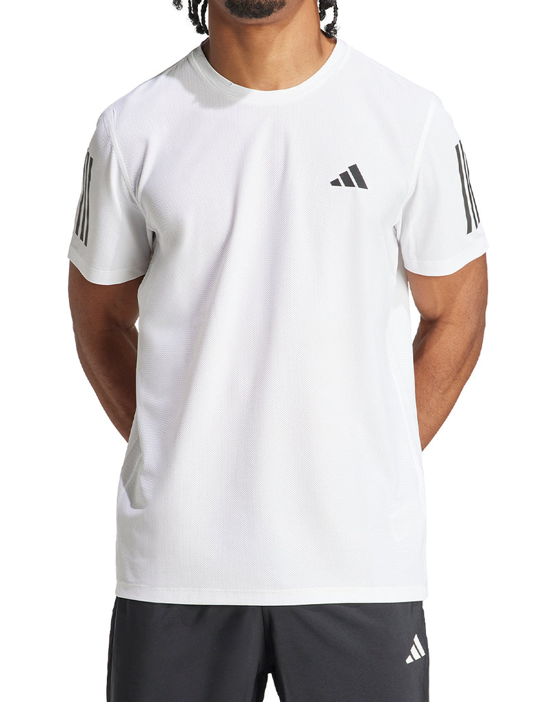 Men's Own The Run Tee :White