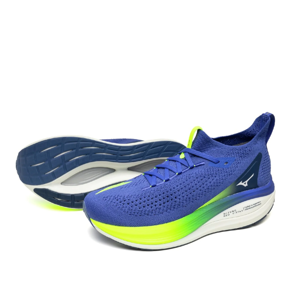 Men's Mizuno Neo Vista 2 :Dazzling Blue | Lightning Yellow – iRUN