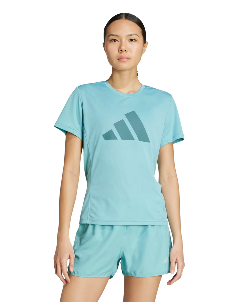 Women's Run It Tee :Mint Ton
