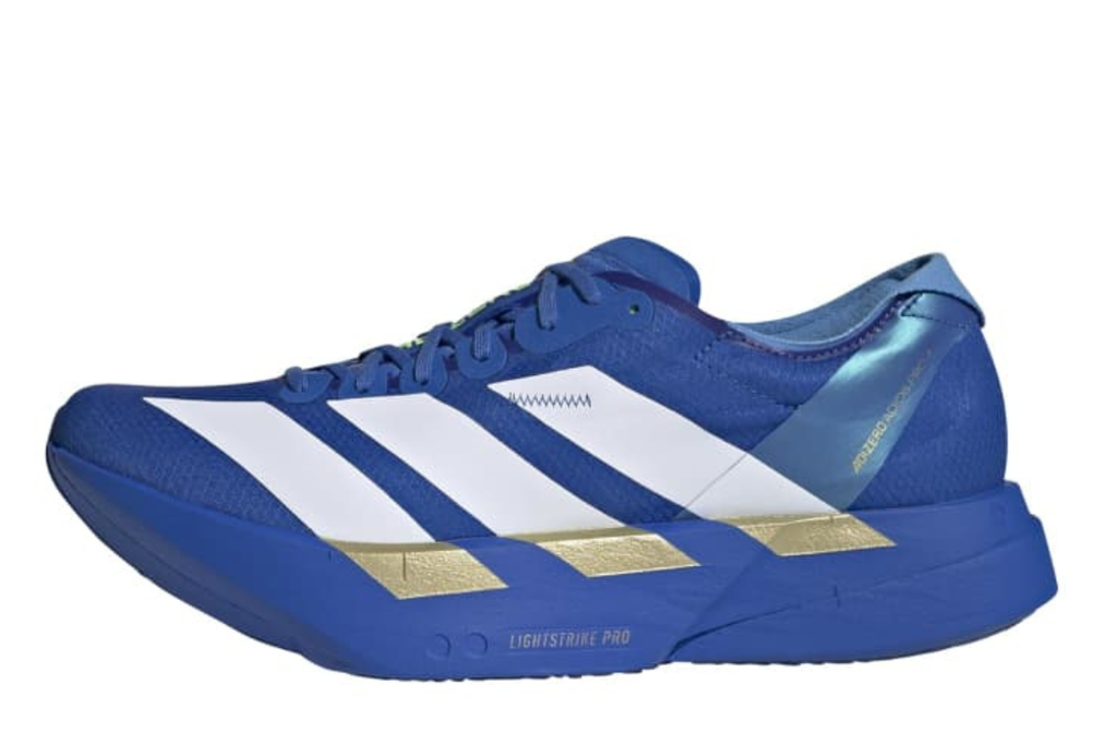 Adizero Adios Pro 4 Men's :Blue | Cloud White – iRUN Singapore