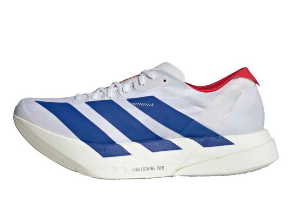 Adizero Adios Pro 4 Men's :Cloud White | Royal Blue – iRUN Singapore