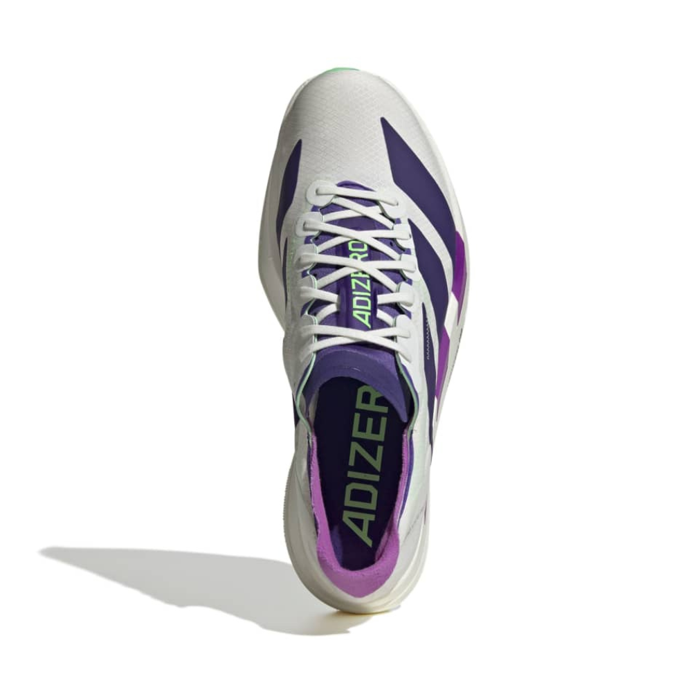 Men's Adidas Adizero Adios Pro 4 Racing Shoes :Core White