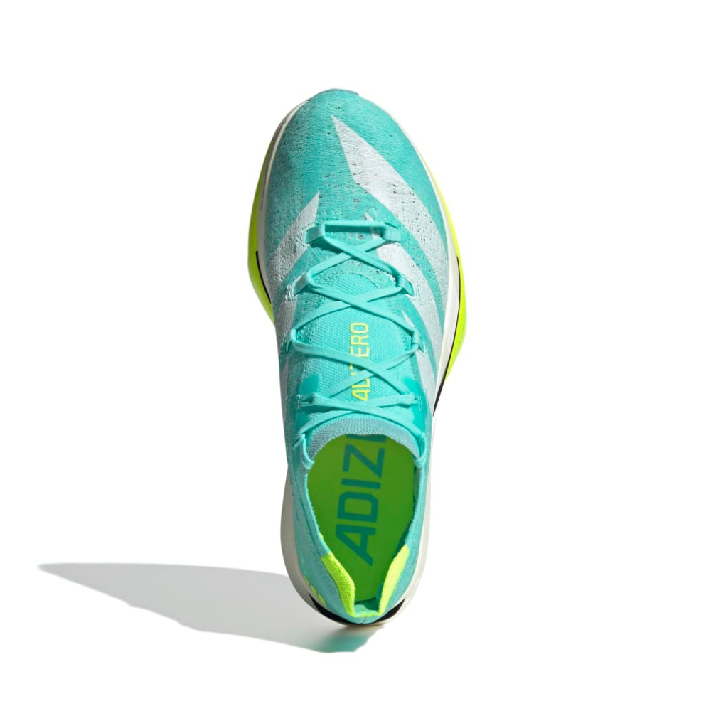 Adidas Adizero Prime X3 Strung Running Shoes :Flash Aqua | Lucid