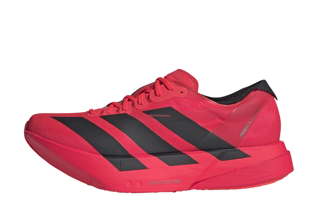 Men's Adidas Adizero Adios Pro 4 Running Shoes :Lucid Red | Core Men's Adidas Adizero Adios Pro 4 Running Shoes :Lucid Red | Core