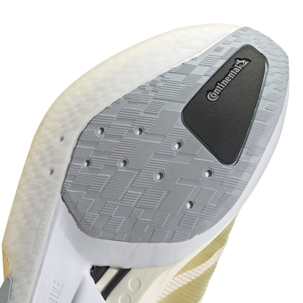 Women's Adidas Adizero Boston 13 Running Shoes :Chalk White | Gold