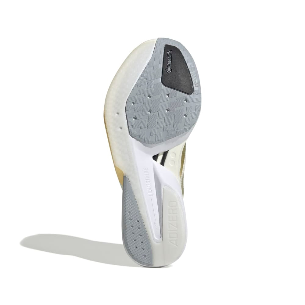 Women's Adidas Adizero Boston 13 Running Shoes :Chalk White | Gold