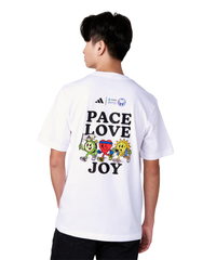 Adidas Standard Chartered Singapore Marathon Pace Love Joy Tee