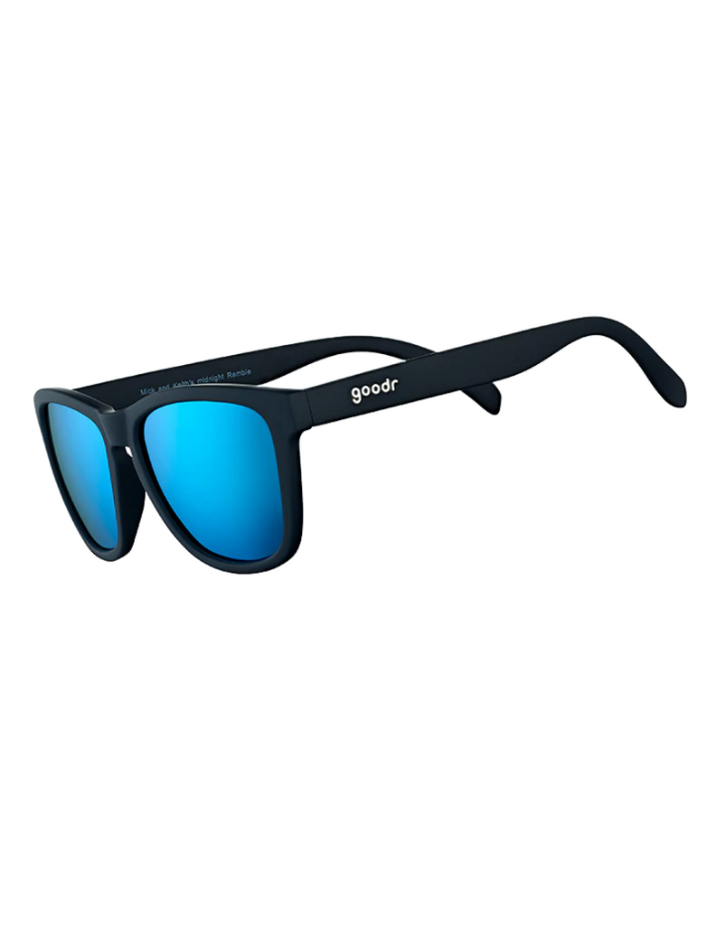 Goodr Mick and Keith's Midnight Ramble Running Sunglasses :Black