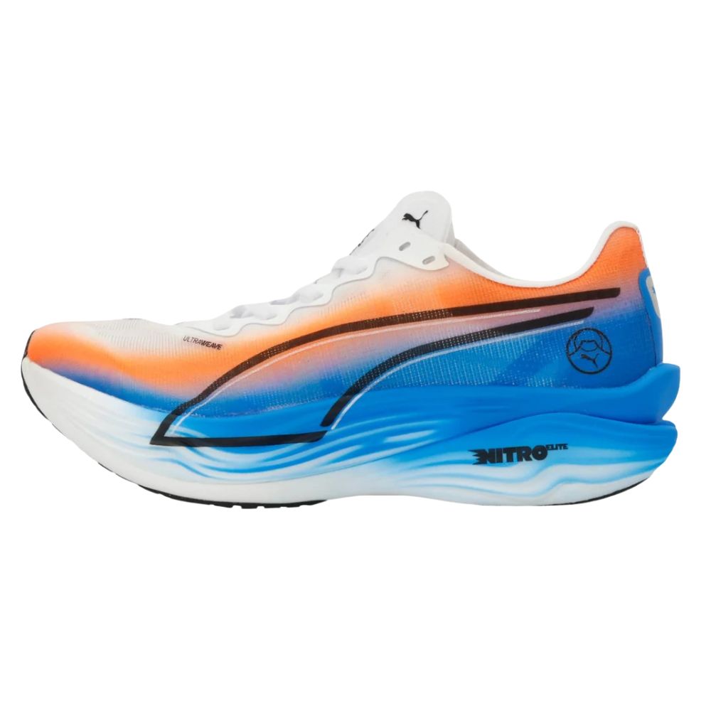 Deviate Nitro Elite 3 Ekiden Women's :PUMA White | Heat Fire