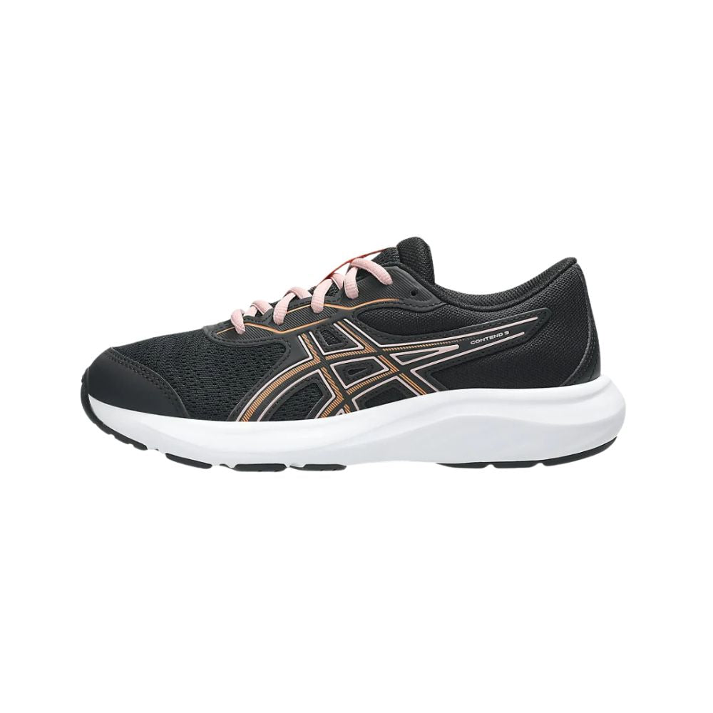 Contend 9 (GS) Older Kids' :Black | Sun Peach