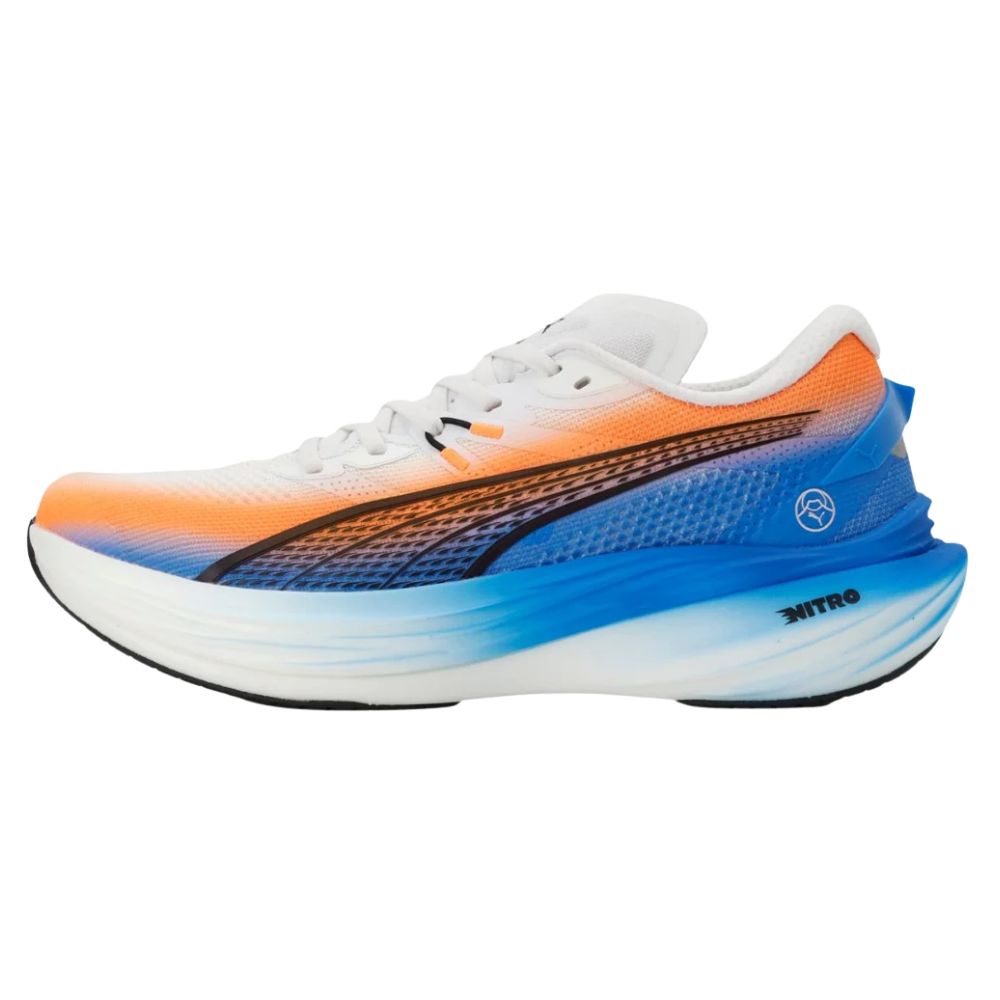 Deviate Nitro 3 Ekiden Men's :PUMA White | Heat Fire