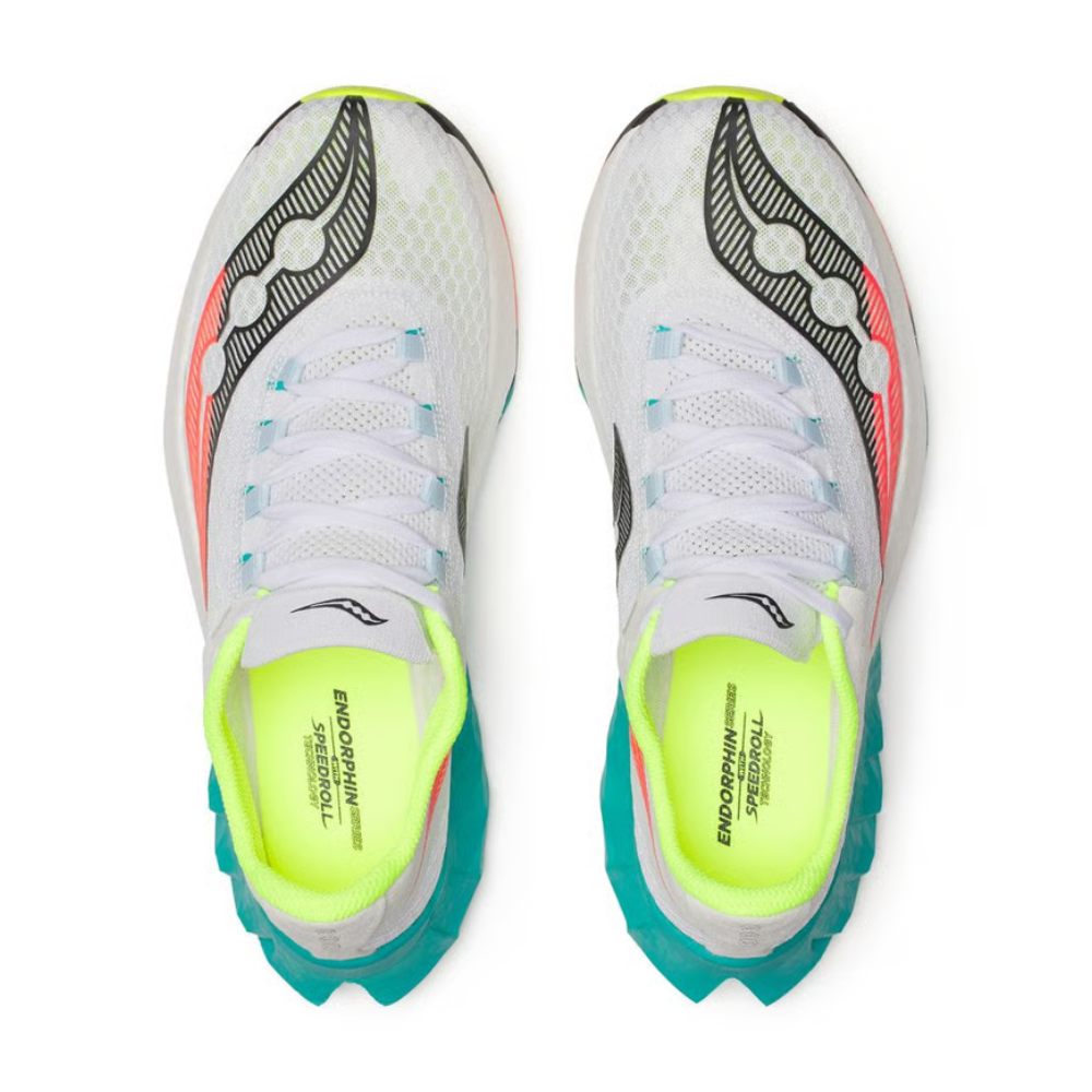 Men's Saucony Endorphin Pro 4 Running Shoes :White | Mutant – iRUN