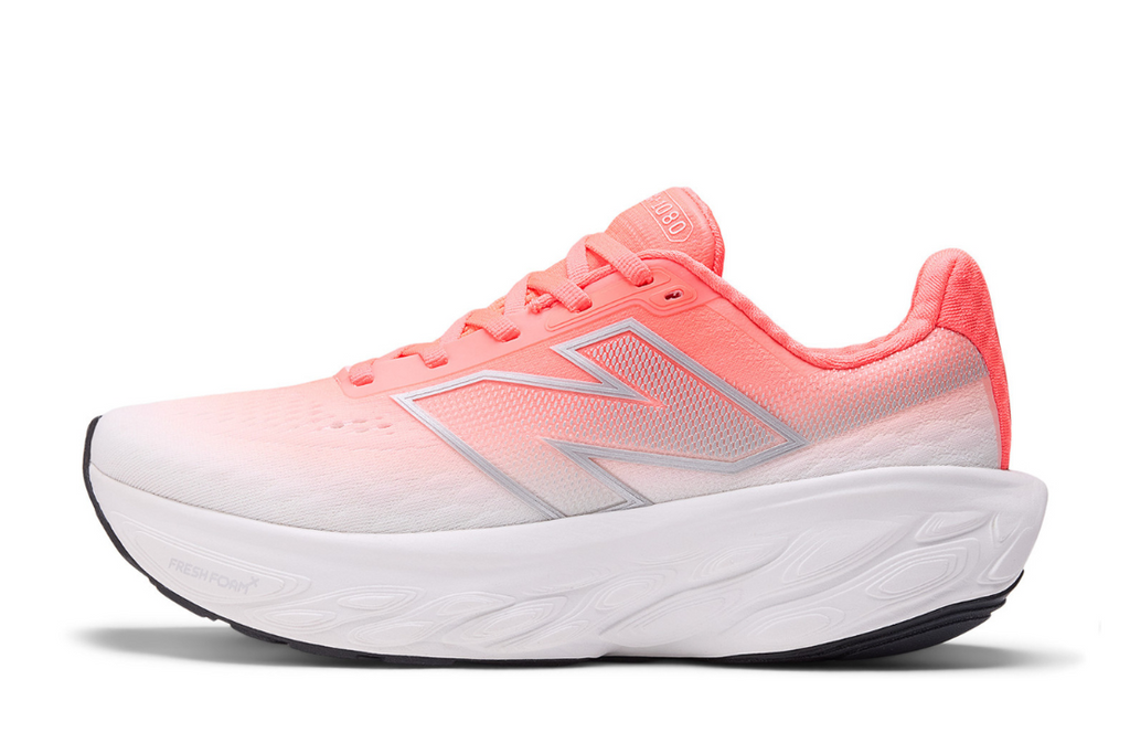 Fresh Foam X 1080v14 (B) Women's :Urgent Red | Silver Metallic