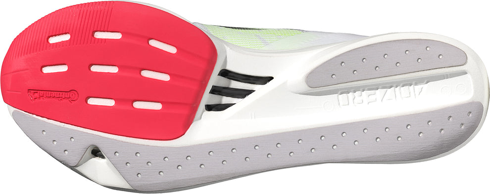 Women's Adidas Adizero Takumi Sen 10 :Cloud White | Lucid Red