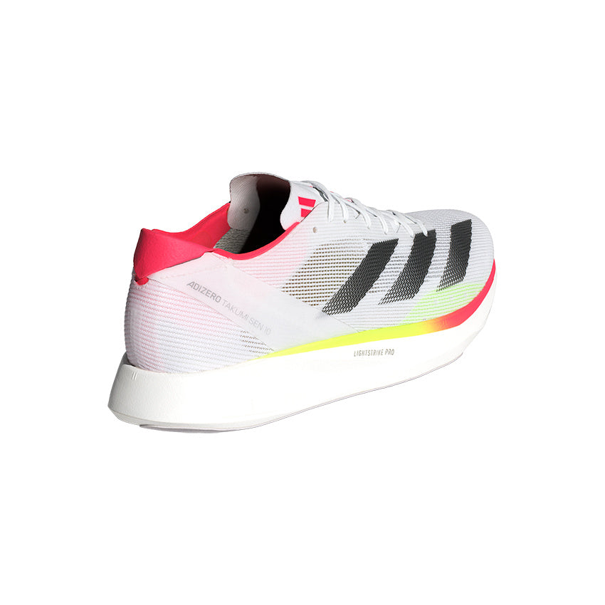 Men's Adidas Adizero Takumi Sen 10 :Cloud White | Lucid Red – iRUN
