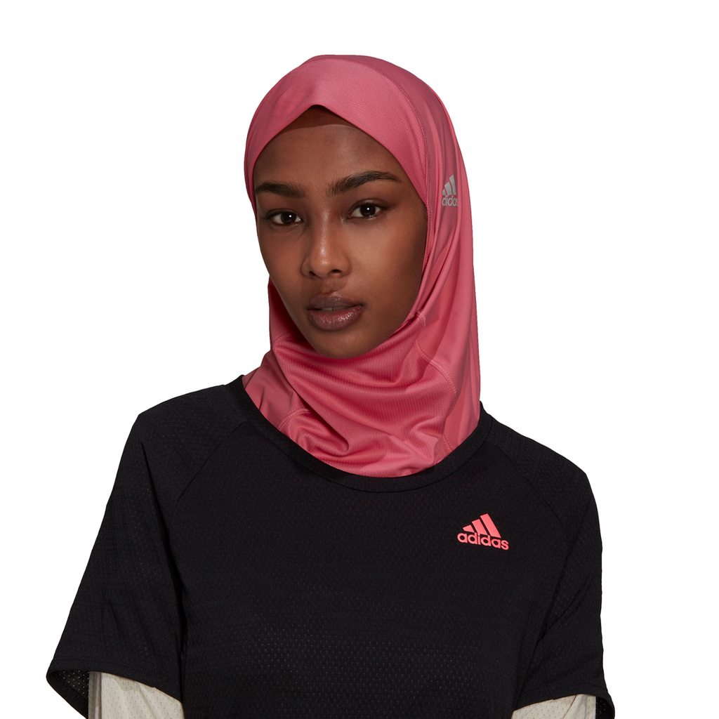 Adidas Sport Hijab :Pink – iRUN Singapore