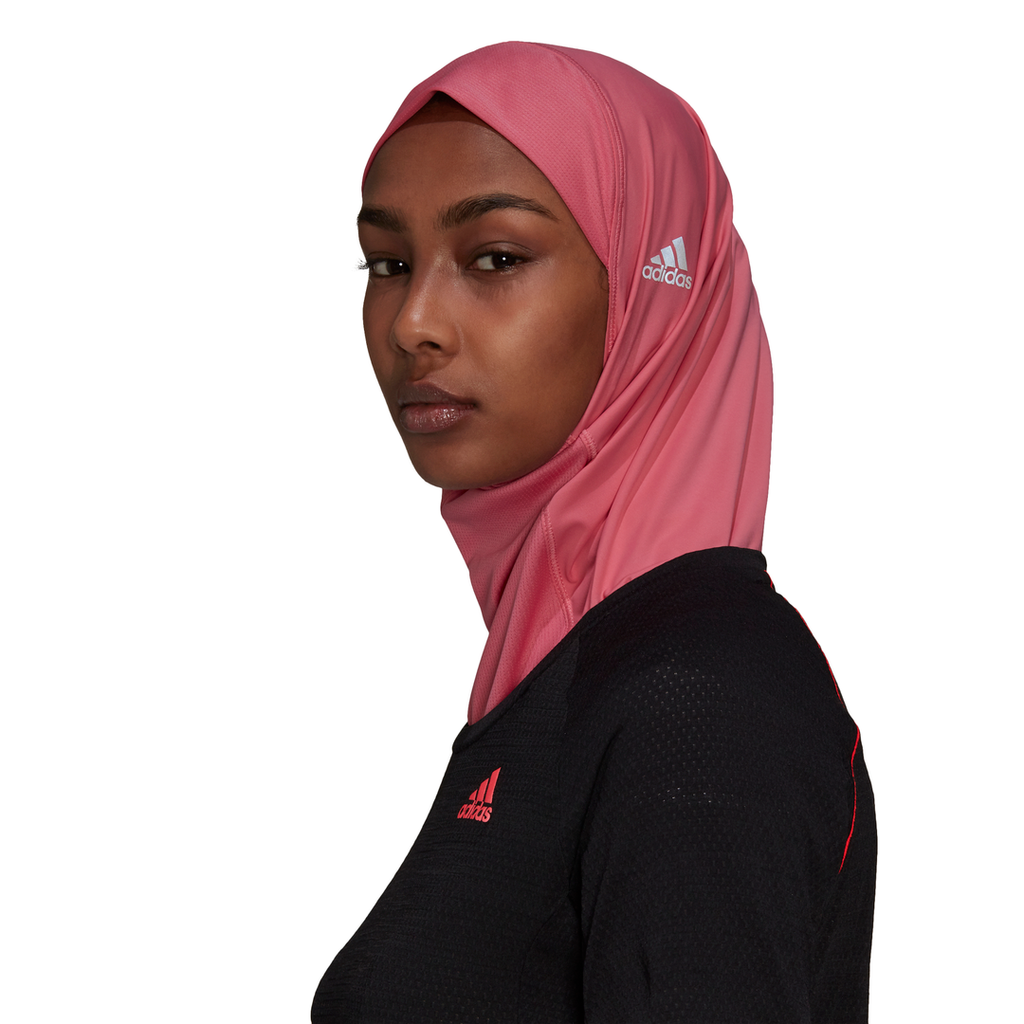 Adidas Sport Hijab :Pink – iRUN Singapore