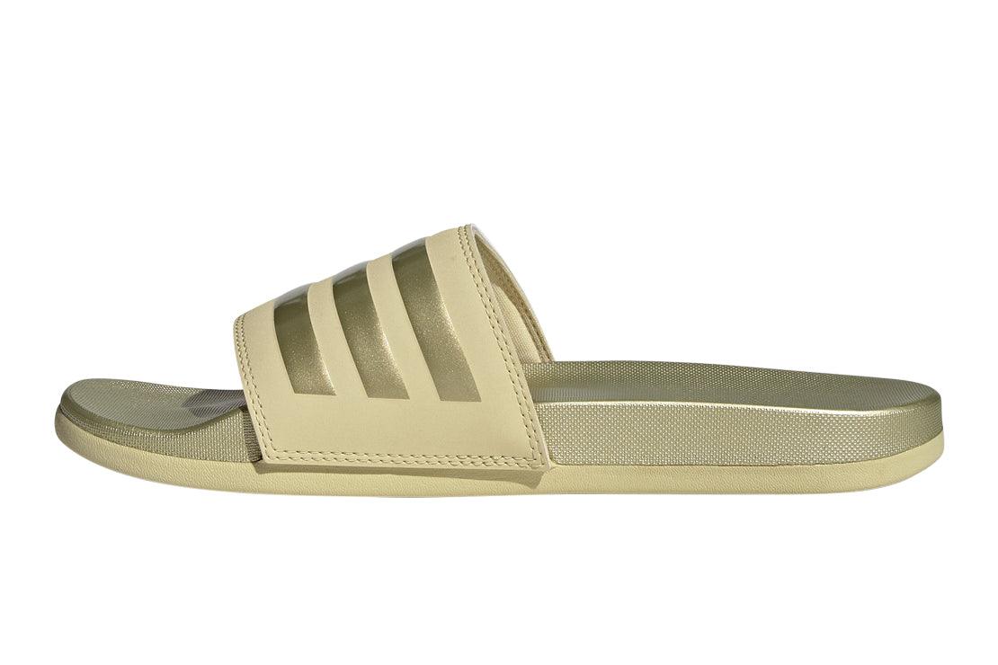 Women's Adidas Adilette Comfort Slides :Sandy Beige – iRUN Singapore