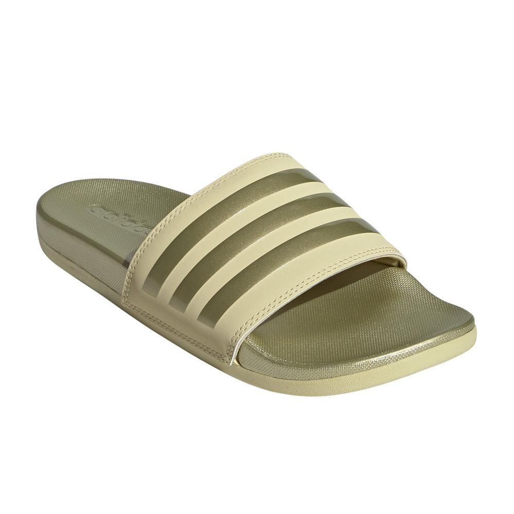Women's Adidas Adilette Comfort Slides :Sandy Beige – iRUN Singapore