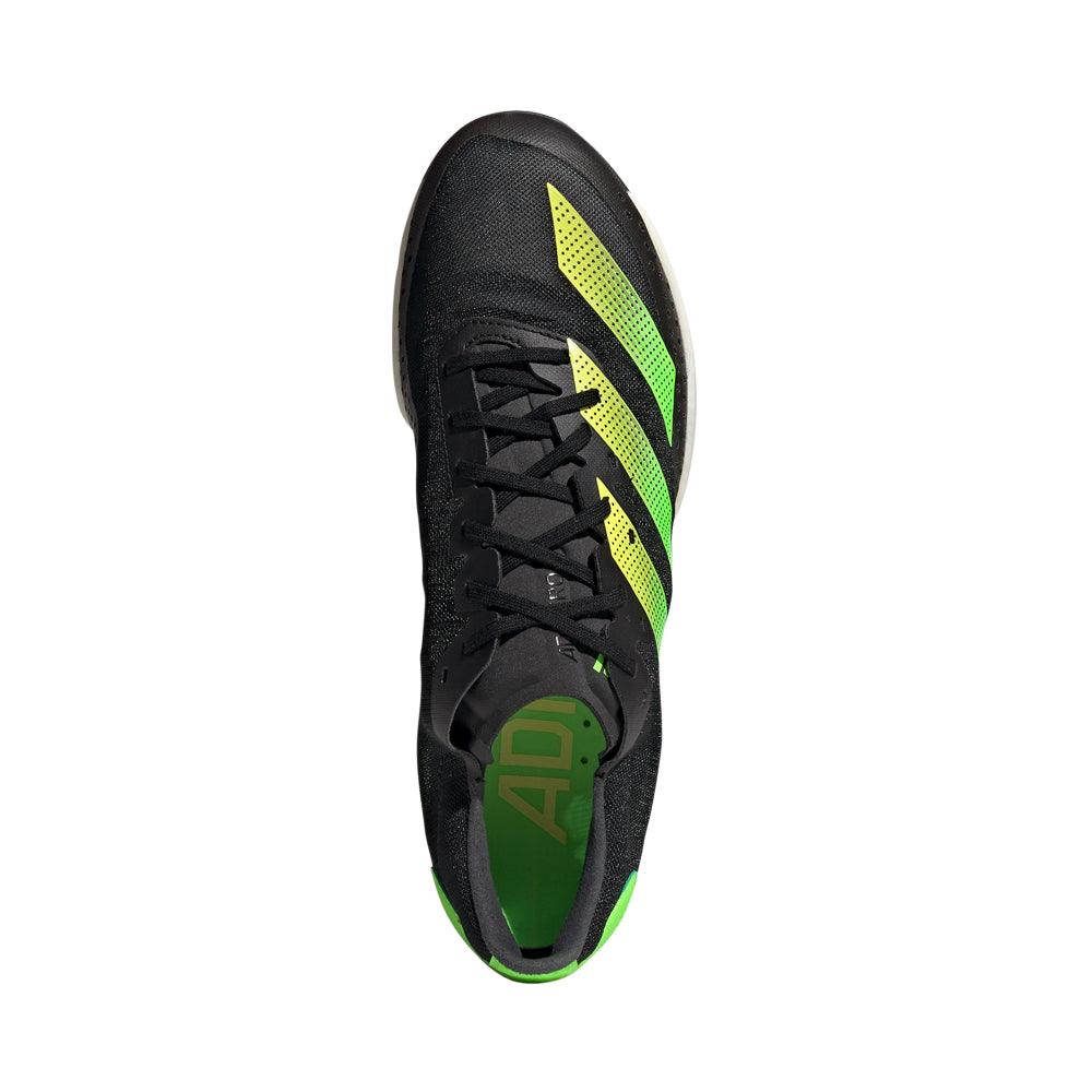 Adidas Adizero Ambition Track & Field Shoes :Black | Solar Green – iRUN ...