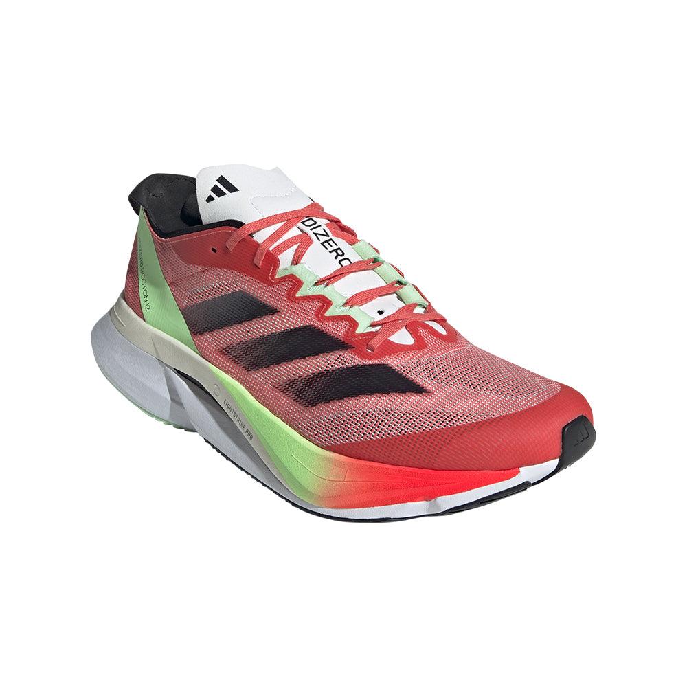 Women's Adidas Adizero Boston 12 Shoes :Preloved Scarlet Aurora