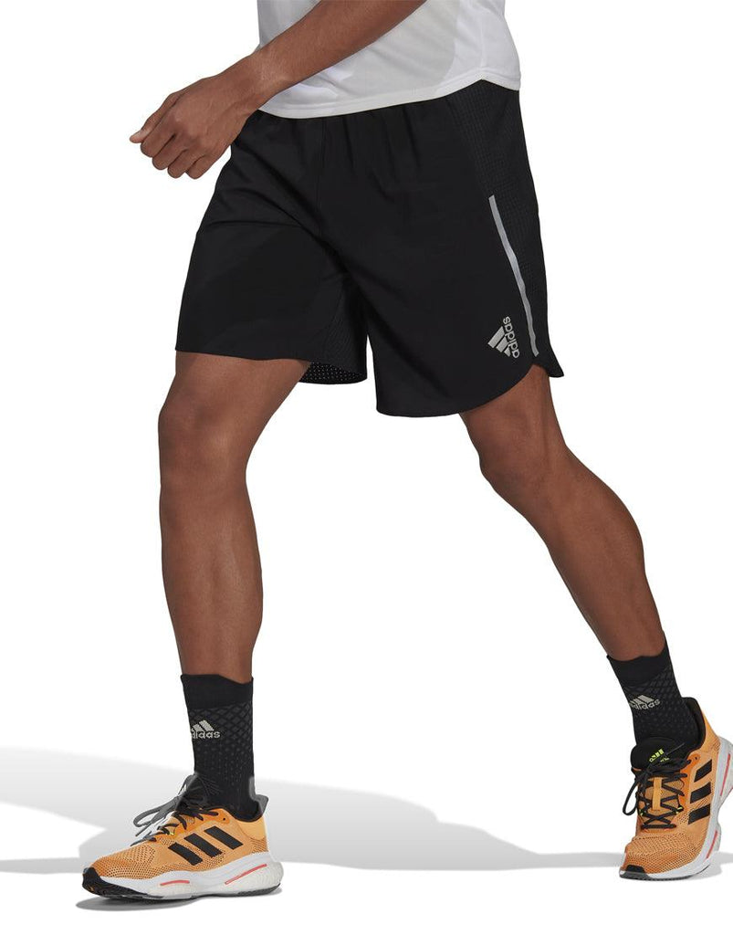 Adidas Men's Designed 4 Running 7in Shorts :Black - iRUN Singapore
