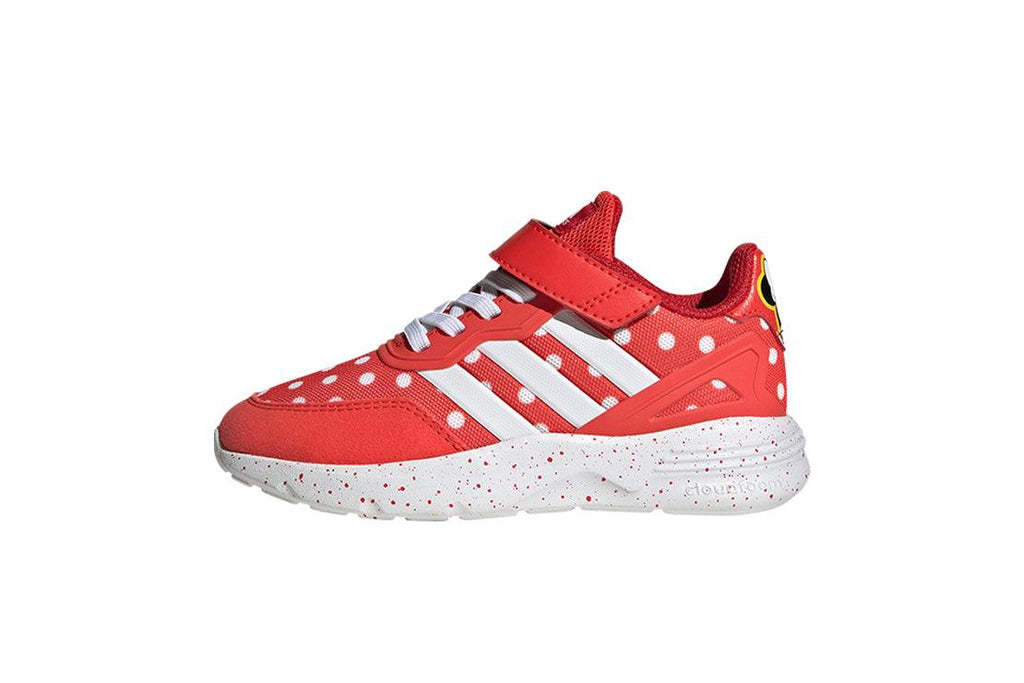Adidas Nebzed x Disney Minnie Mouse Younger Kids' :Bright Red - iRUN Singapore