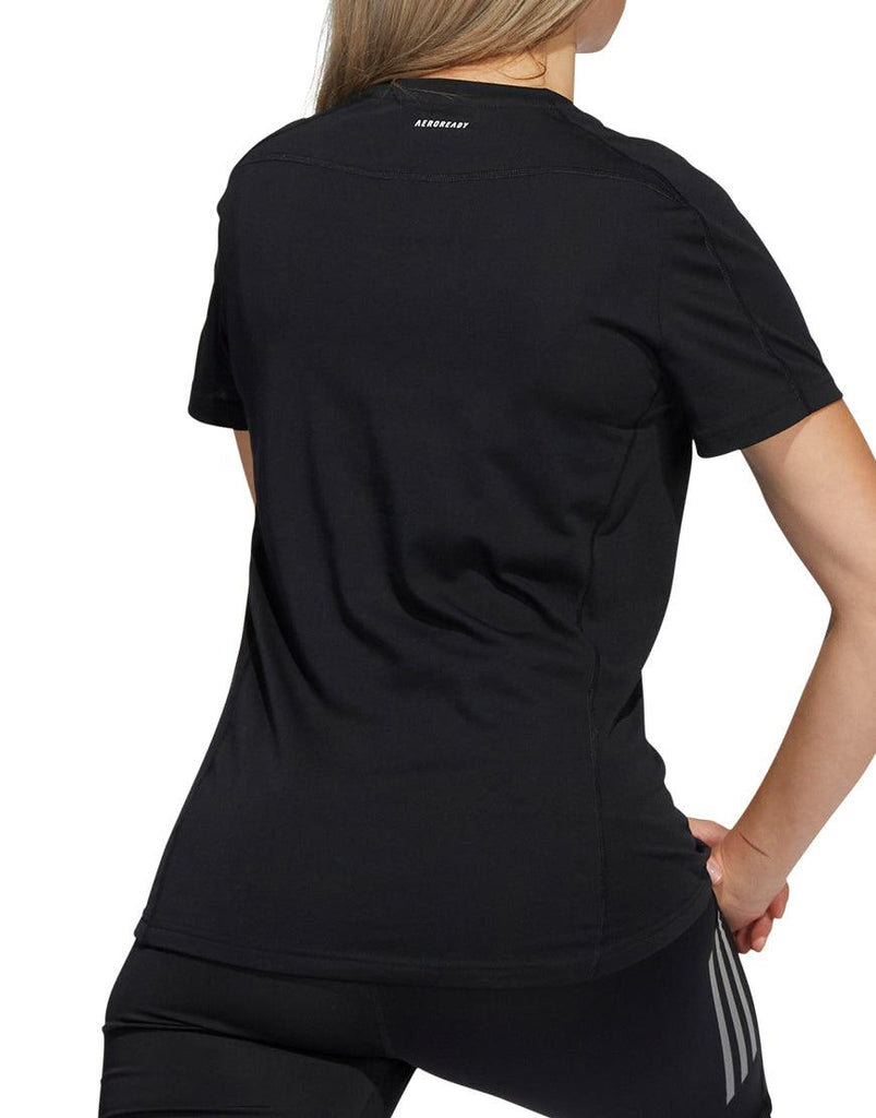 Women's Adidas Aeroready Running Logo Graphic Tee – iRUN Singapore