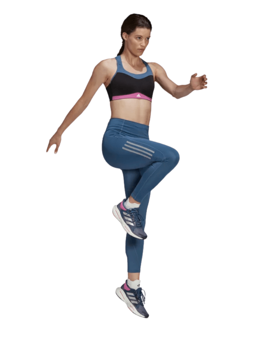 Buy ADIDAS own the run 7/8 running leggings in Wonder Steel 2024 Online