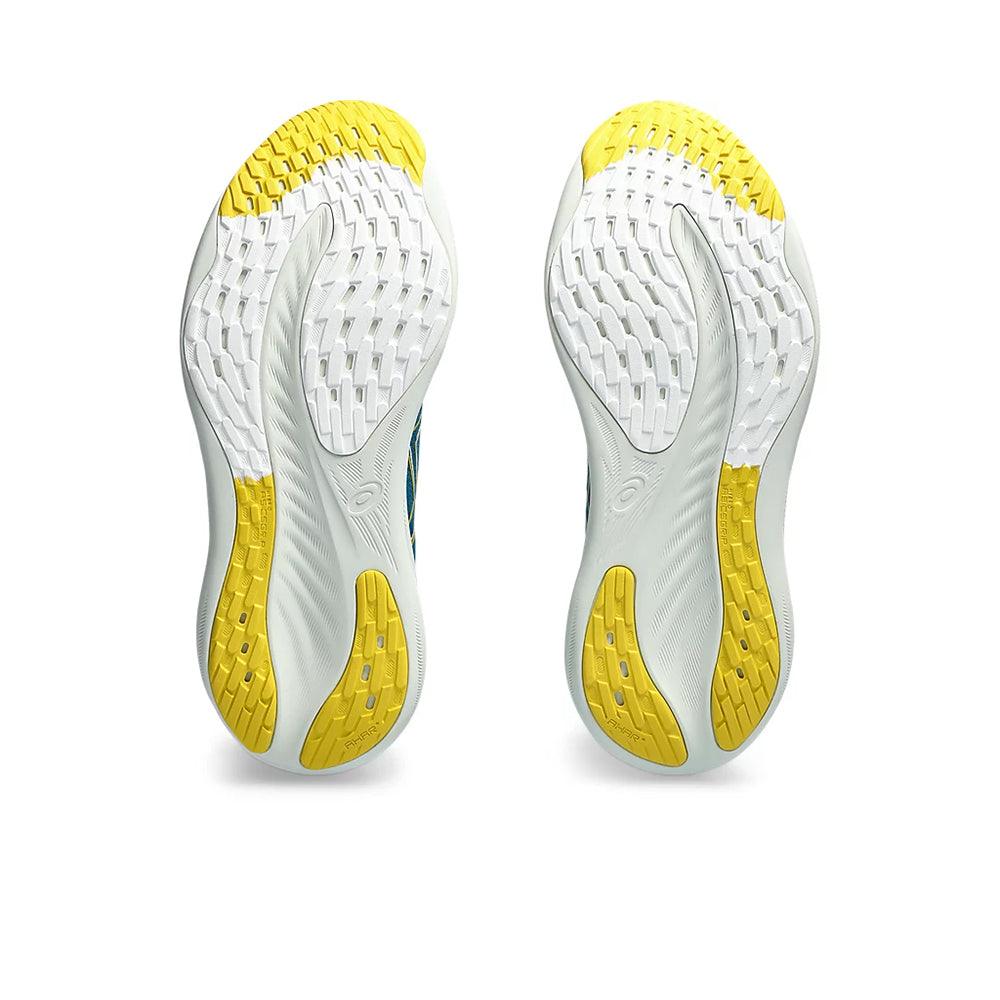 Men's Asics Gel-Nimbus 26 Shoes :Evening Teal | Light Mustard