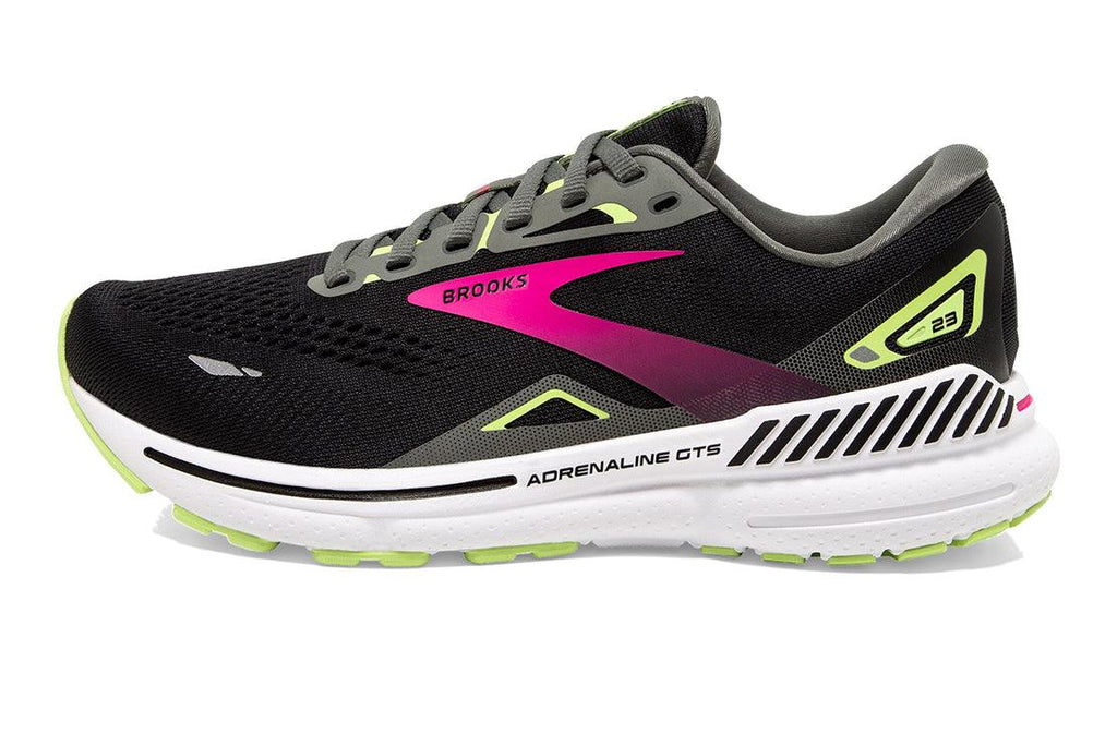 Brooks Adrenaline GTS 23 Women's :Black | Gunmetal - iRUN Singapore