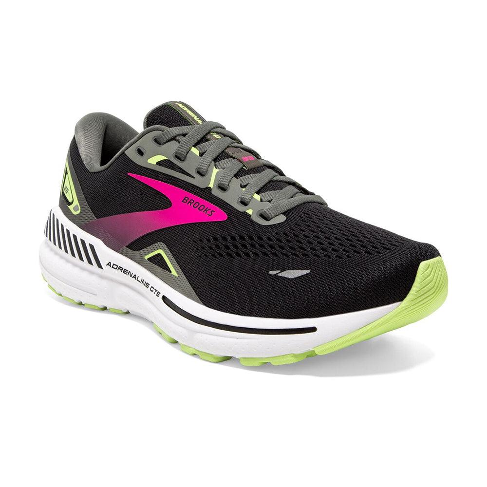 Women's Brooks Adrenaline GTS 23 Shoes :Black Gunmetal – iRUN