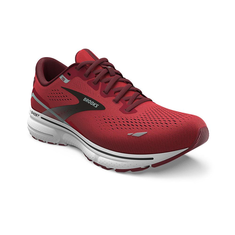 Men's Brooks Ghost 15 Shoes :Red Blue Haze – iRUN Singapore