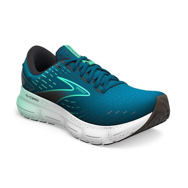 Men's Brooks Glycerin 20 Shoes :Moroccan Blue | Black – iRUN Singapore