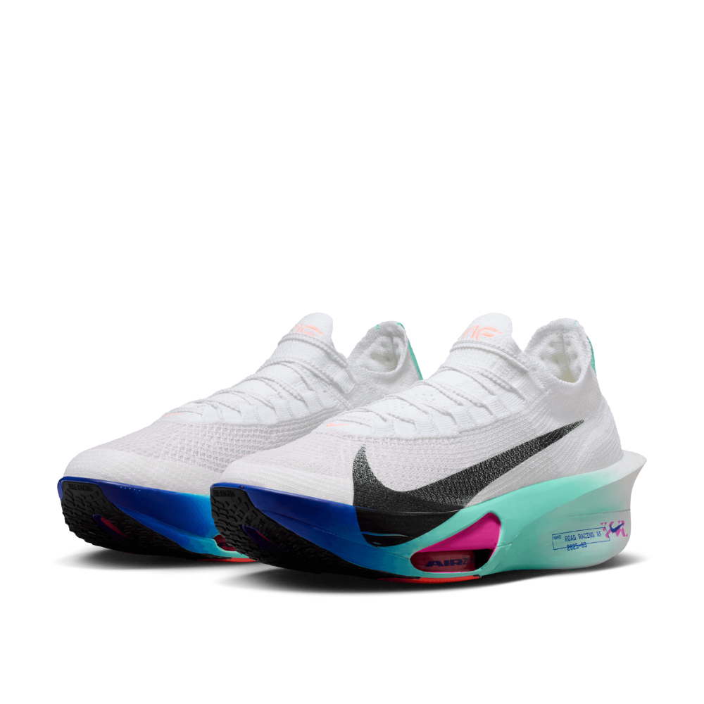 Men's Nike Air Zoom Alphafly Next% 3 Shoes :White | Hyper