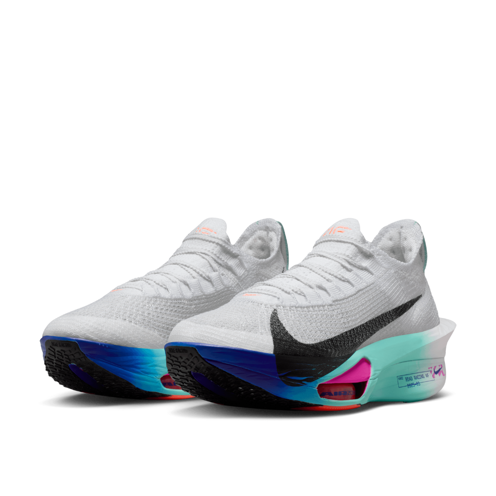 Women's Nike Air Zoom Alphafly Next% 3 Shoes :White | Hyper