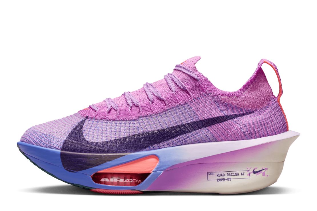 Women's Nike Air Zoom Alphafly Next% 3 Shoe :Fuchsia Glow | Purple