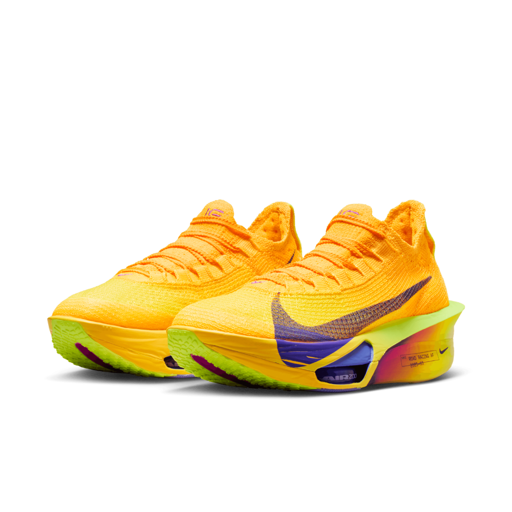 Women's Nike Air Zoom Alphafly Next% 3 :Laser Orange | Indigo