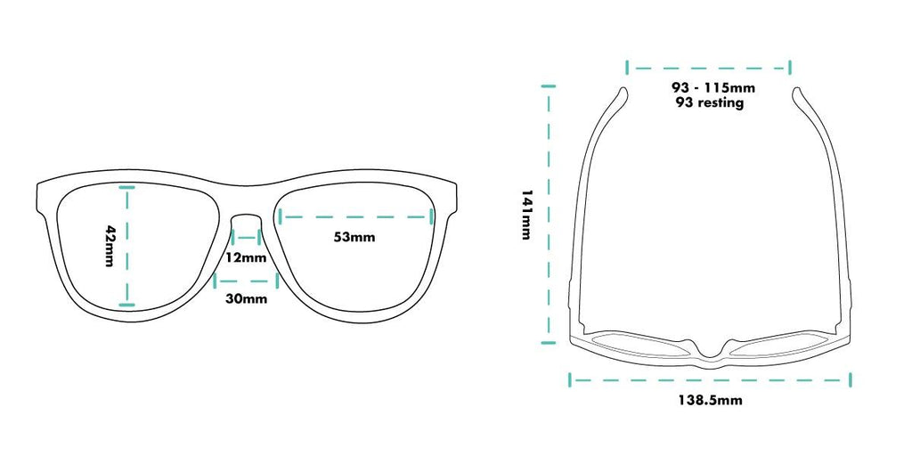 Teal and Purple Sunglasses, Electric Dinotopia Carnival