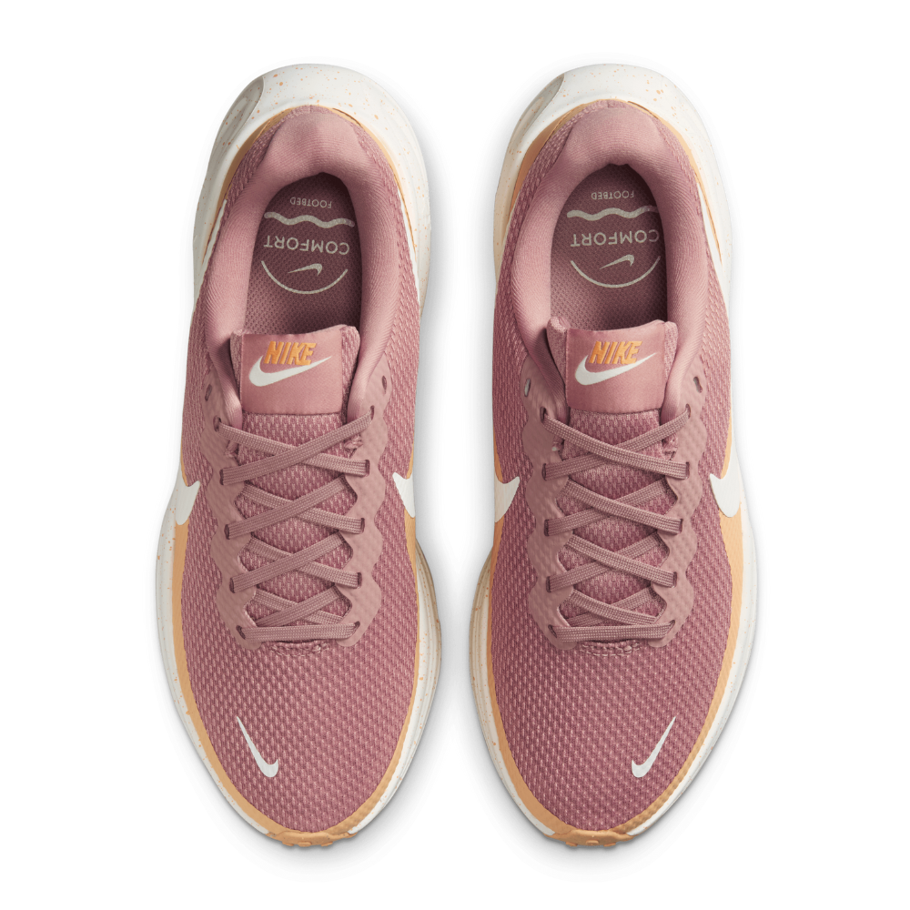 ローズ Women's Nike Revolution 8 Running Shoes :Particle Pink | Orange