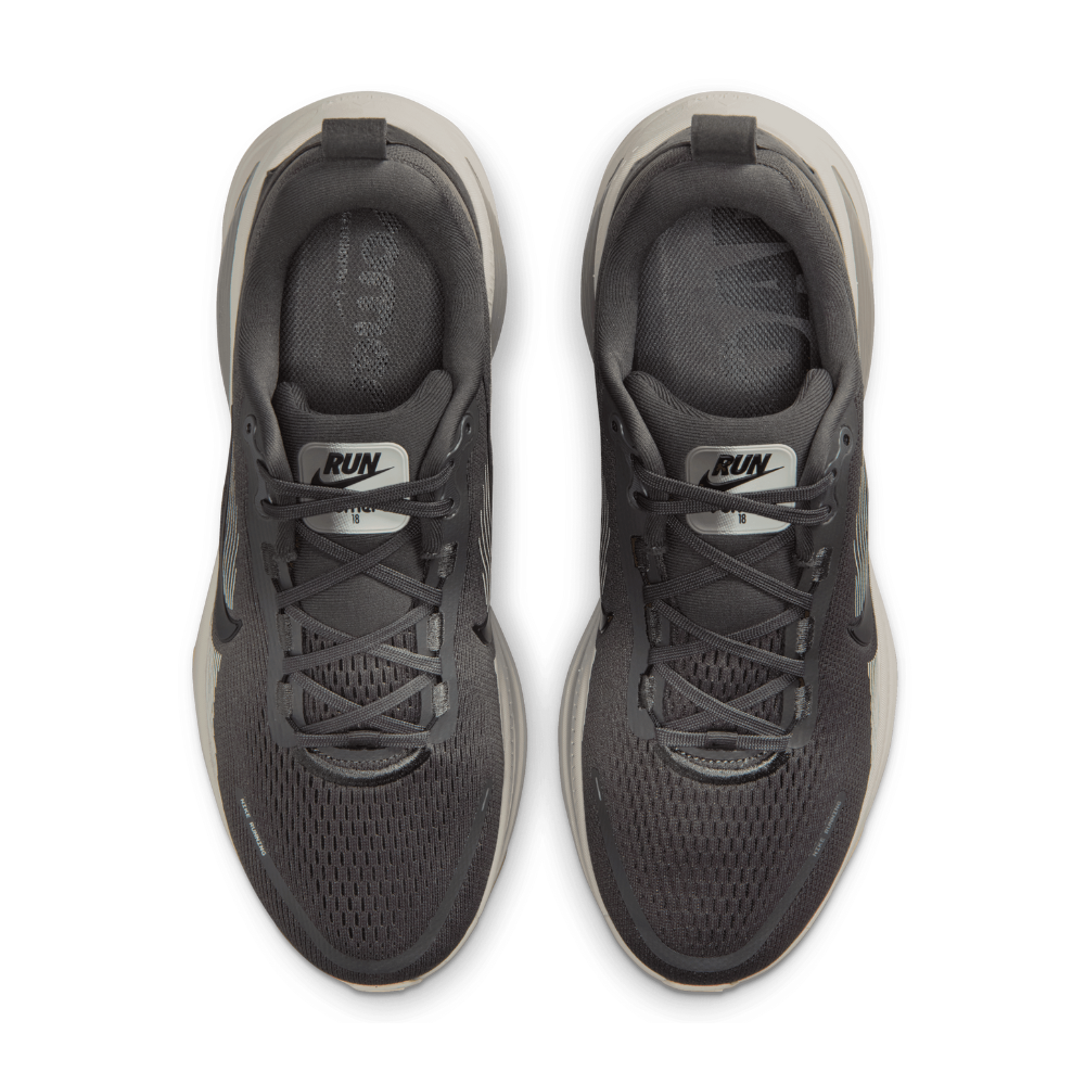 Men's Nike Vomero 18 Running Shoes :Medium Ash | Black College