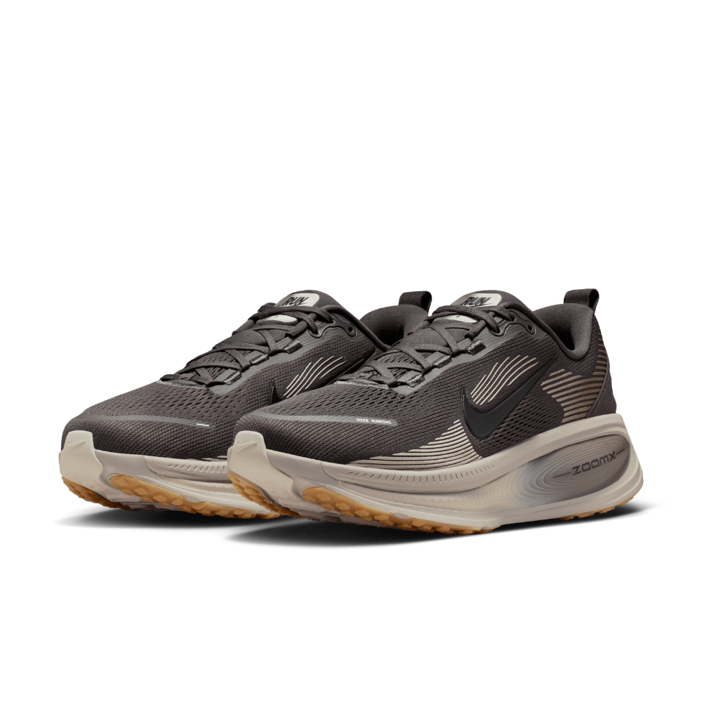 Men's Nike Vomero 18 Running Shoes :Medium Ash | Black College