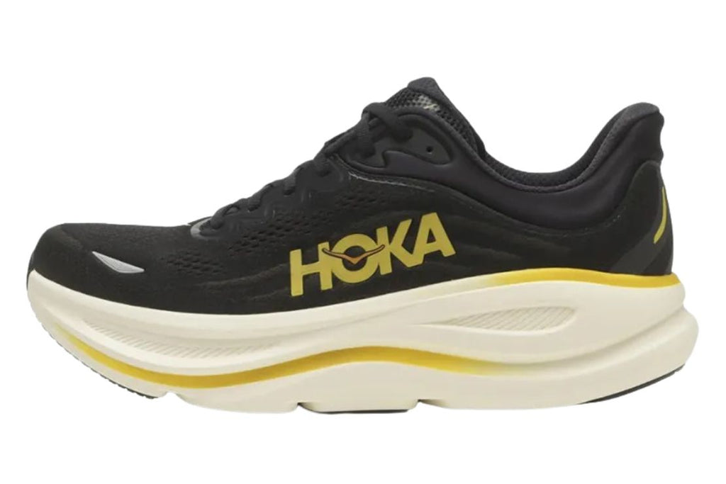 Bondi 9 Wide Carbon Men's :Black | Yellow Gold